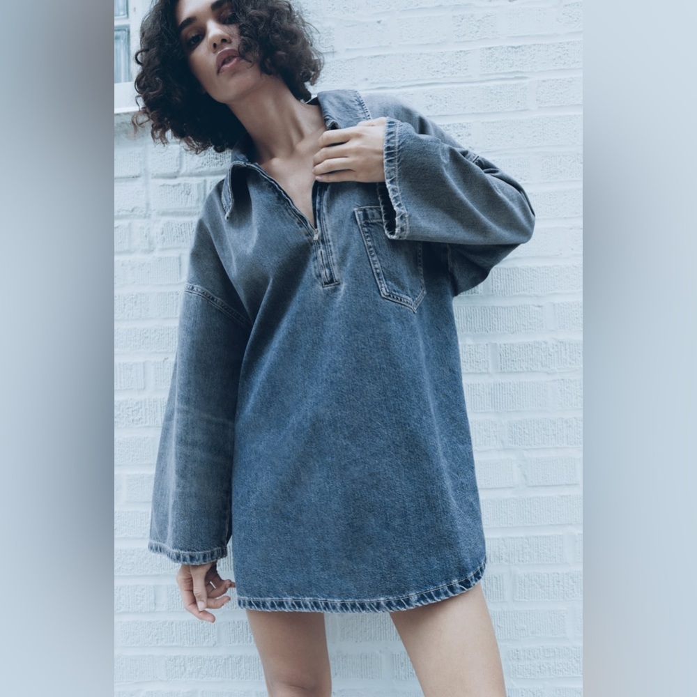 ZARA Denim dress